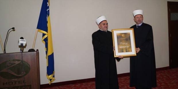 Priznanje za muftiju Mevlud ef. Dudića