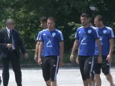 Igrači Izraela na Kamberovića polju