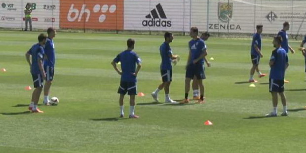 Treći trening bh nogometaša