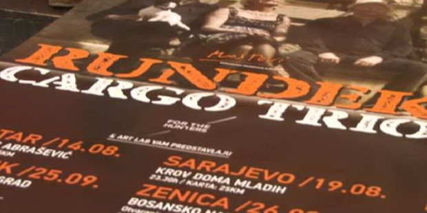 Sutra koncert skupine Rundek cargo trio