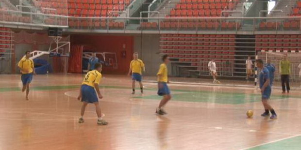 Vatrogasci na turniru u malom nogometu