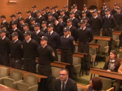Novi policajci položili zakletvu