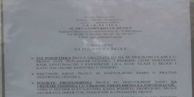 Pojačan policijski nadzor ustanova