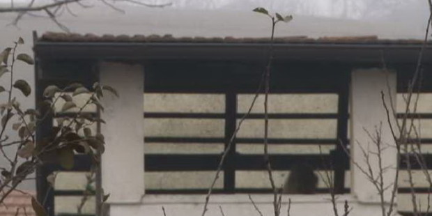 Požar na kući na Bristu