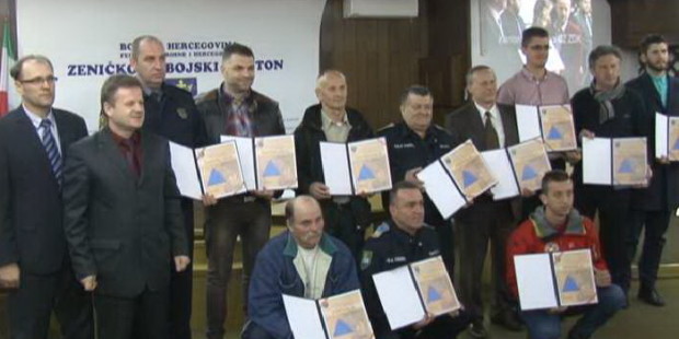 Priznanja za Dan civilne zaštite u ZDK