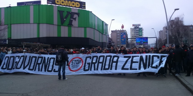 Priređen protest “Stop gašenju Čelika”
