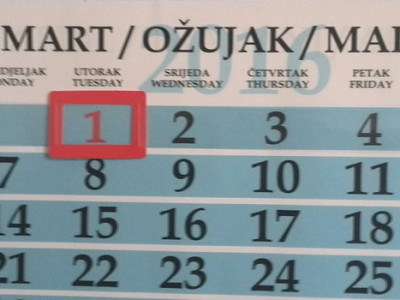 Prvi mart neradni dan