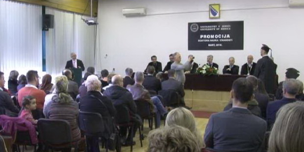 Promocija doktora nauka na UNZE