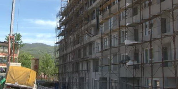 Pri kraju prva faza gradnje kompleksa Makovi