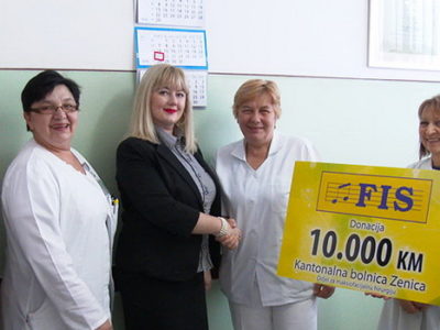 Donacija Snježane Gudelj za zeničku bolnicu