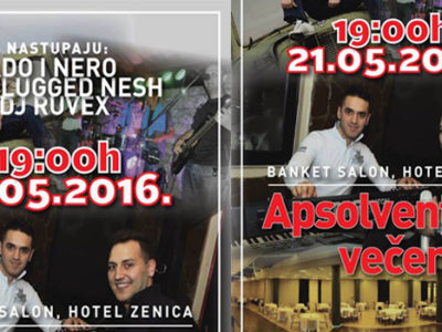 U subotu Apsolventsko veče