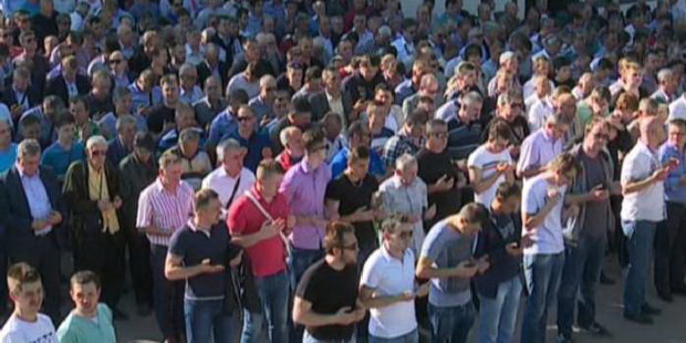 Posljednji oproštaj od Husejina Smajlovića