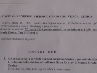 GV Zenica sutra bira v.d. Gradonačelnika