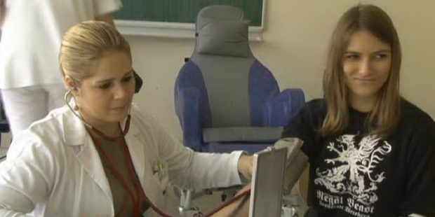 Srednjoškolci darivali krv