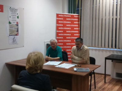 NS Zenica-“Grijanje na šibice”
