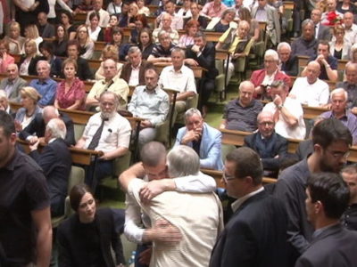 Posljednji oproštaj od Ante Petrušića