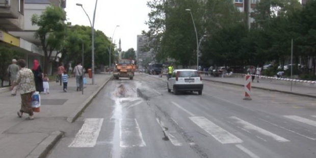 Radovi u centru Grada