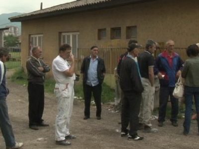 Protest bivših radnika Zeninga