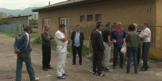 Protest bivših radnika Zeninga