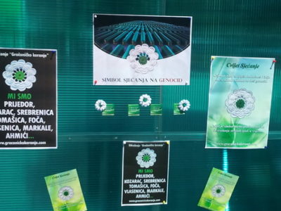 U Zenici Cvijet-Sjećanje na Srebrenicu