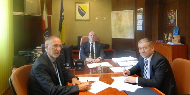 Ugovor za Zaštitni zid u MZ Vranduk