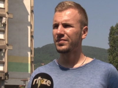 Kenan Hrustanović u maratonu do Srebrenice