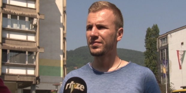 Kenan Hrustanović u maratonu do Srebrenice