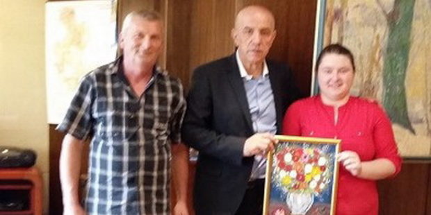 Prijem za učenicu Jasminu Topoljak