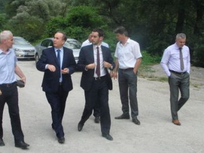 Predstavnici EP BiH posjetili lokalitet HE Vranduk