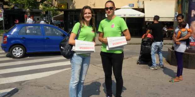 Košarkašice Čelika u promociji Oslobođenja