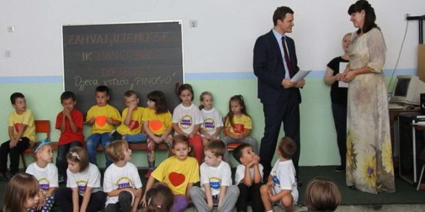 Donacija IK banke za vrtić Pinokio