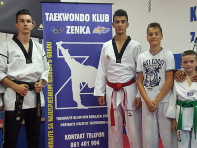 Takmičari Tekvando kluba Zenica na Korčula Open