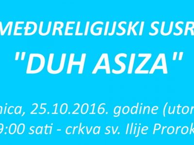 U utorak manifestacija “Duh Asiza”