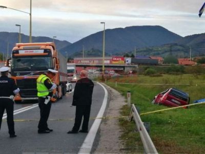Na Blatuškoj petlji poginula jedna osoba
