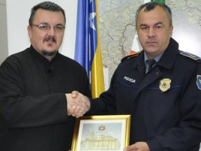 Policijski komesar ugostio sveštenika SPC Zenica