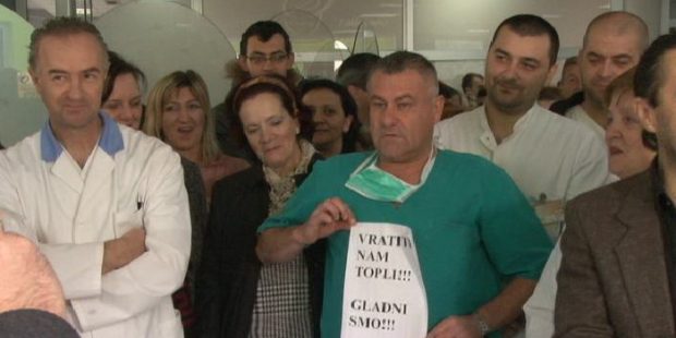 Štrajk upozorenja u Kantonalnoj bolnici Zenica