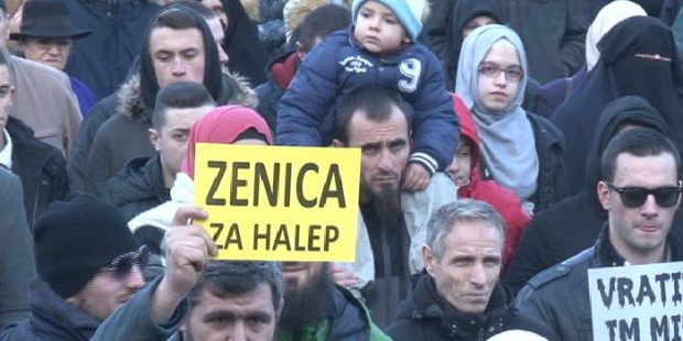Mirna šetnja Zeničana za Halep