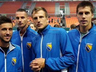 Teniski meč BiH-Holandija u zeničkoj Areni