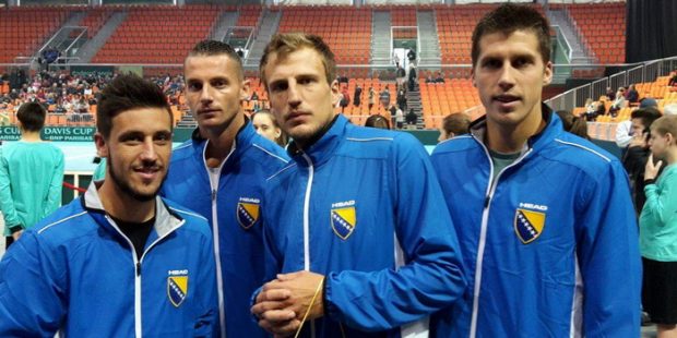 Teniski meč BiH-Holandija u zeničkoj Areni