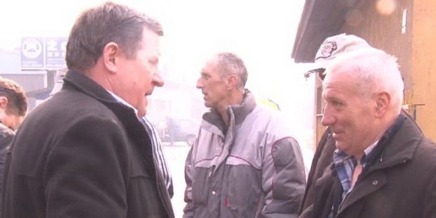 Protestno okupljanje bivših radnika Zeninga