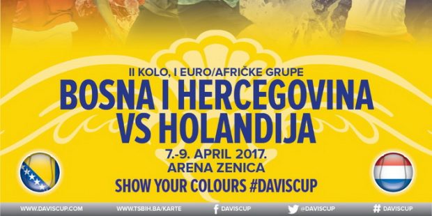 Davis cup-Poznati sastavi BiH i Holandije