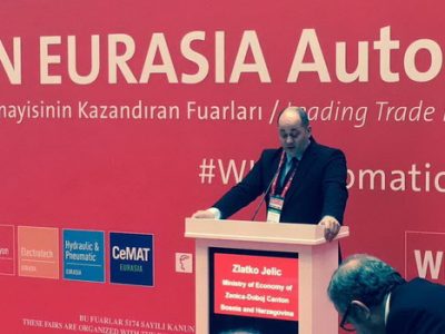 Ministar Jelić na sajmu automatizacije u Turskoj