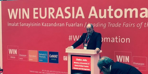 Ministar Jelić na sajmu automatizacije u Turskoj