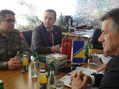 Komandant Turske vojne misije posjetio Gradsku upravu