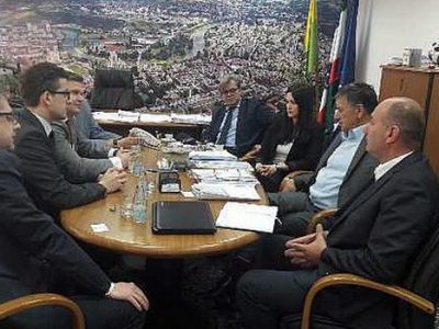 Predstavnici kompanije Alba kod gradonačelnika