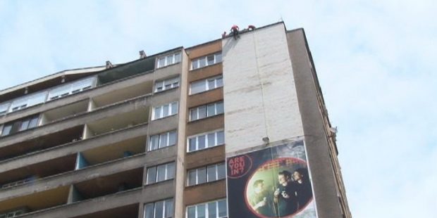 Vježba evakuacije iz višespratnice