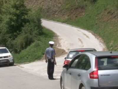 Klizište na putu za Babino