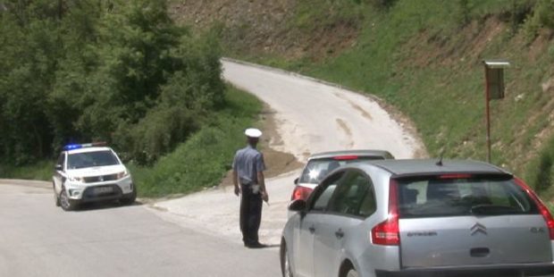 Klizište na putu za Babino