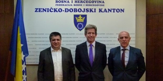 Ambasador Velike Britanije u posjeti Zeničko-dobojskom kantonu