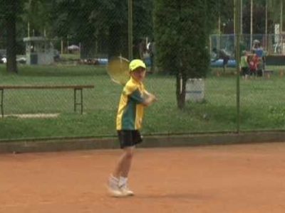 Počeo Teniski turnir za djecu do 10 godina